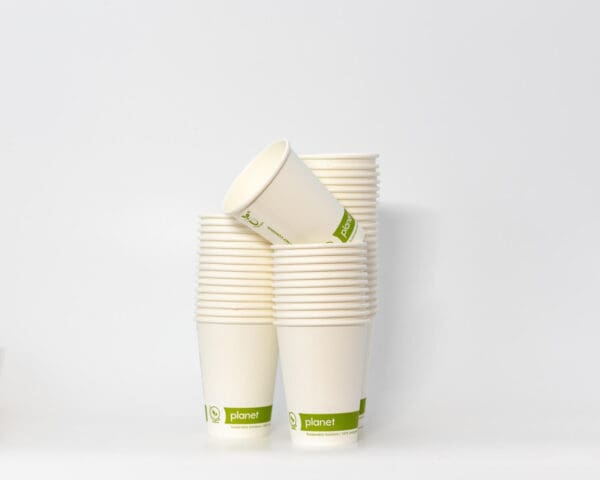 8oz Compostable 'Planet' Double Walled Planet Cup x 500